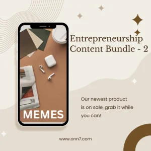 Entrepreneurship Content Bundle - 2